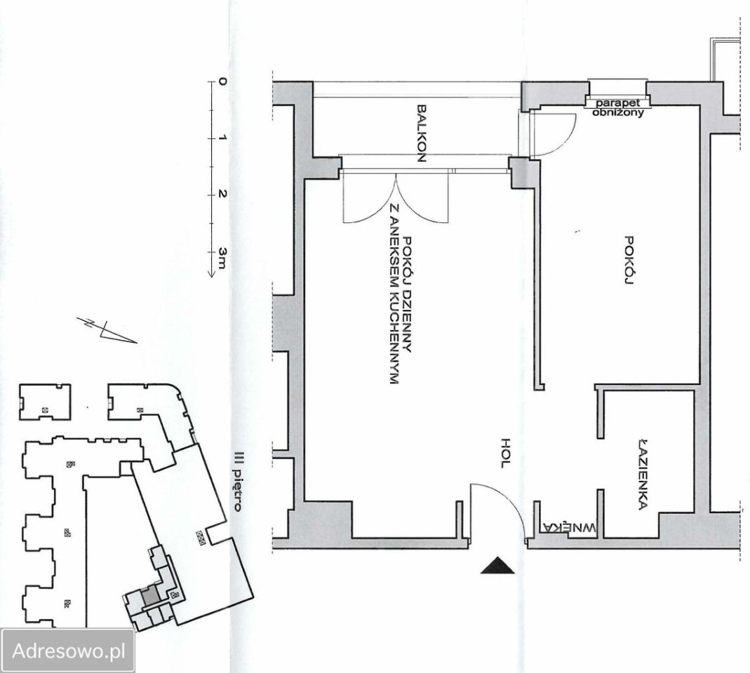 Mieszkanie 2-pokojowe Gdańsk Wrzeszcz, ul. Mirona Białoszewskiego. Zdjęcie 7