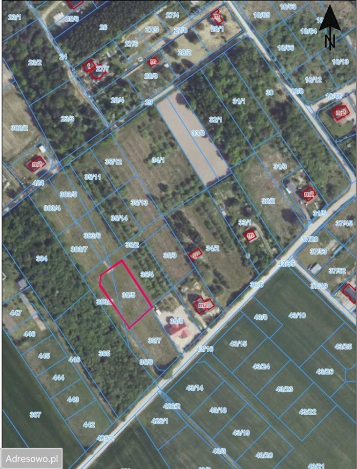 Działka budowlana Katarzynki, ul. Astrowa. Zdjęcie 5