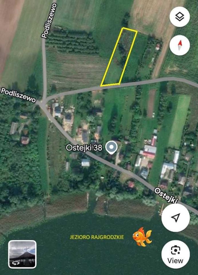 Działka rolno-budowlana Rajgród, ul. Ostejki. Zdjęcie 4