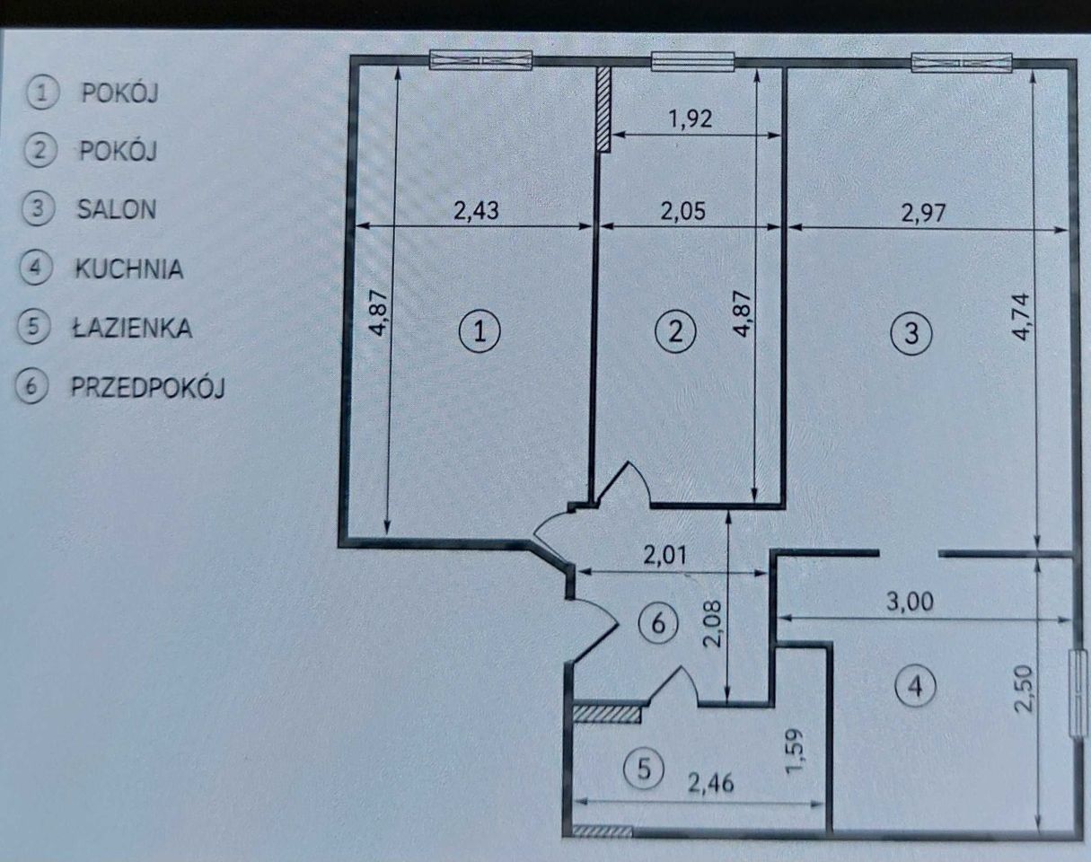 Mieszkanie 3-pokojowe Lubań Centrum. Zdjęcie 1