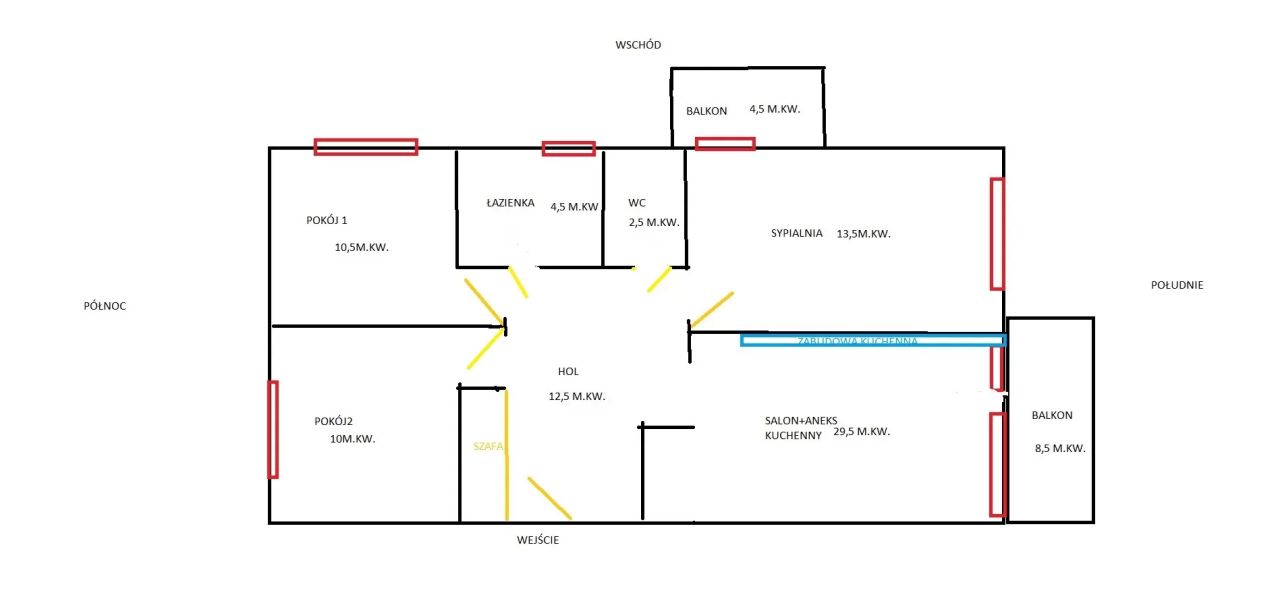 Mieszkanie 4-pokojowe Lublin Węglinek, ul. Kryształowa. Zdjęcie 9