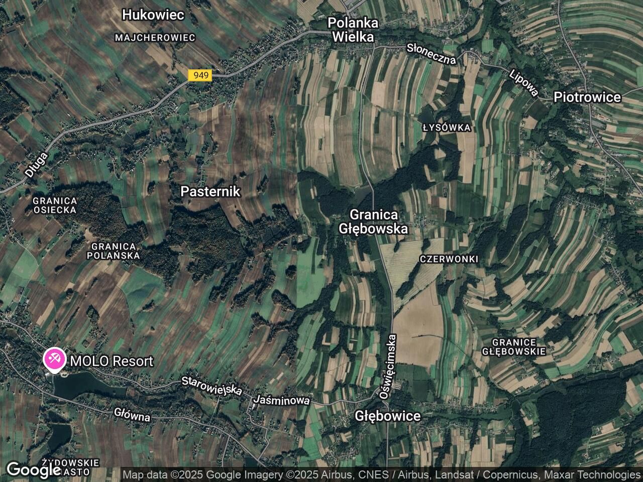 Działka budowlana Polanka Wielka, ul. Świerkowa