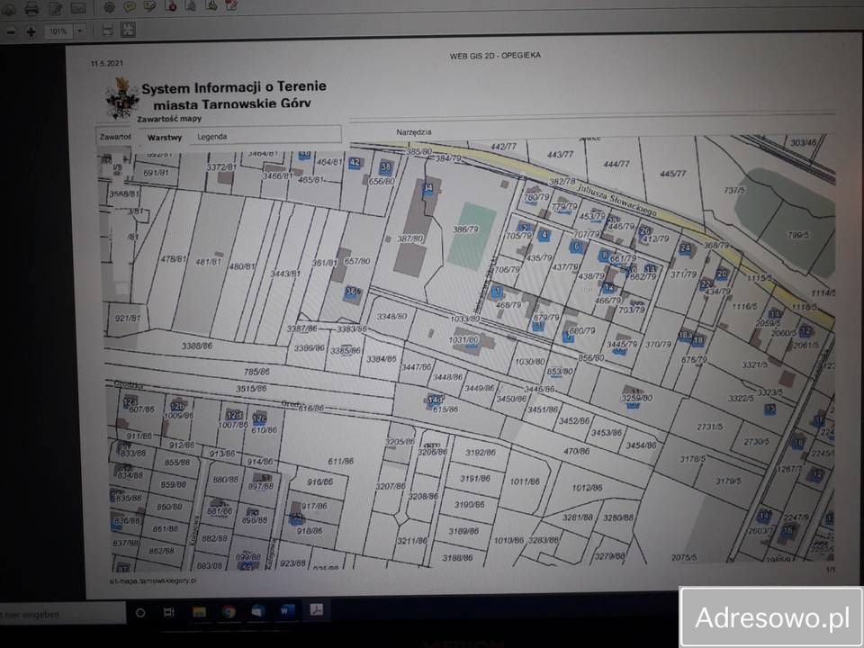 Działka budowlana Tarnowskie Góry Sowice, ul. Bolesława Skórki. Zdjęcie 3