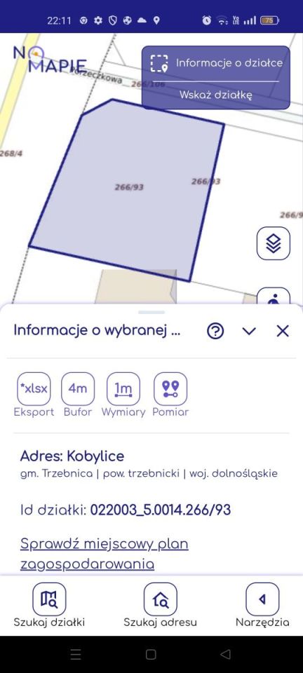 Działka budowlana Kobylice. Zdjęcie 6