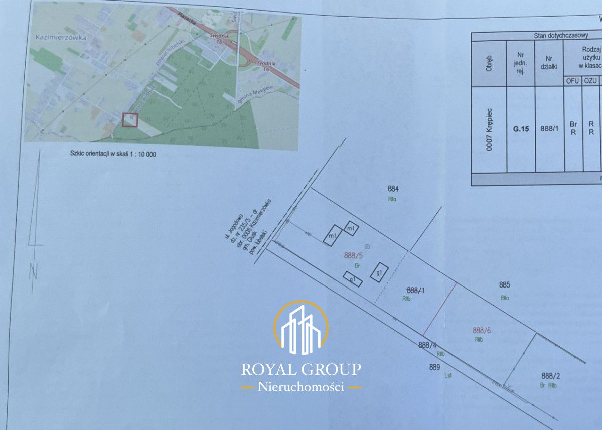 Działka budowlana Świdnik Krępiec. Zdjęcie 8