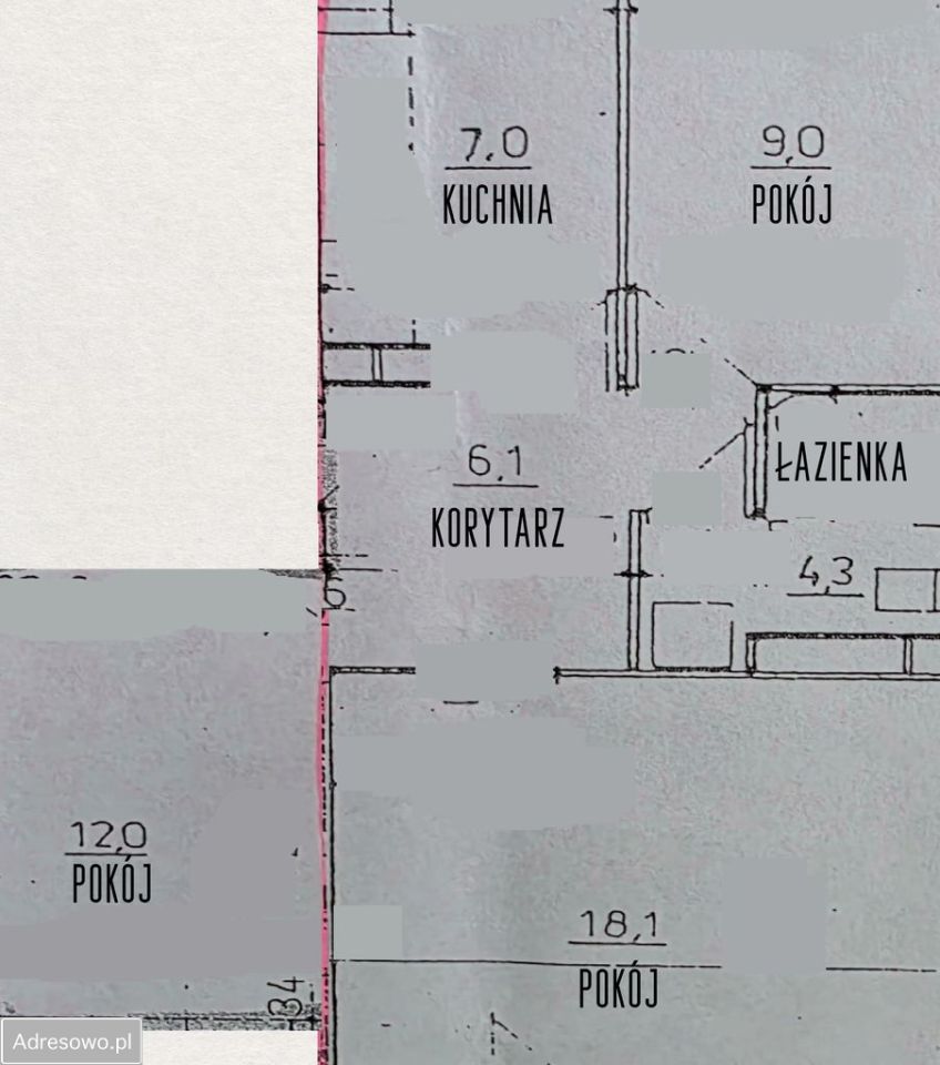 Mieszkanie 3-pokojowe Gdańsk Orunia Górna, ul. 3 Brygady Szczerbca. Zdjęcie 13
