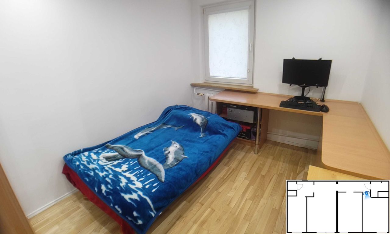 Mieszkanie 3-pokojowe Gdańsk Brzeźno. Zdjęcie 6