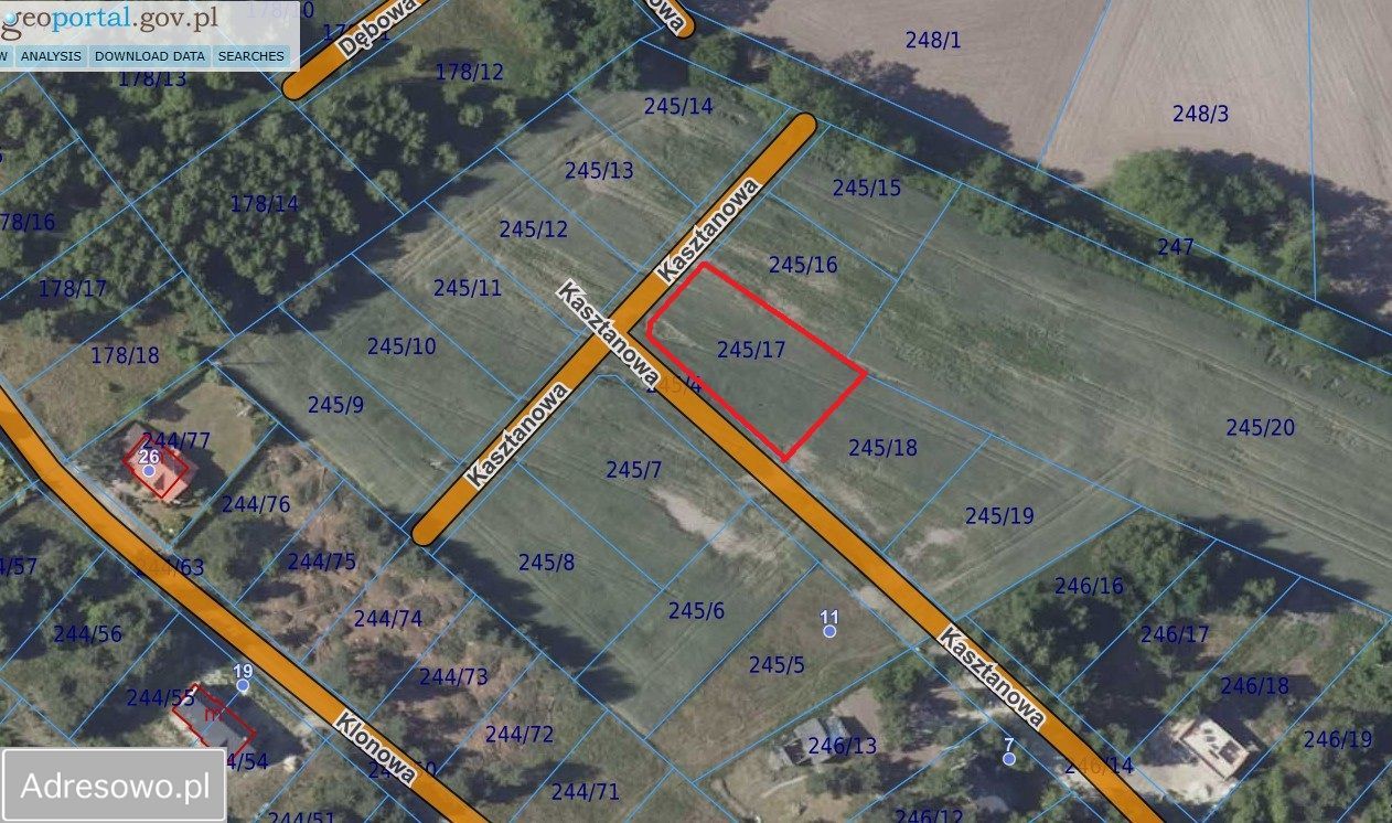 Działka budowlana Chwałowice. Zdjęcie 1