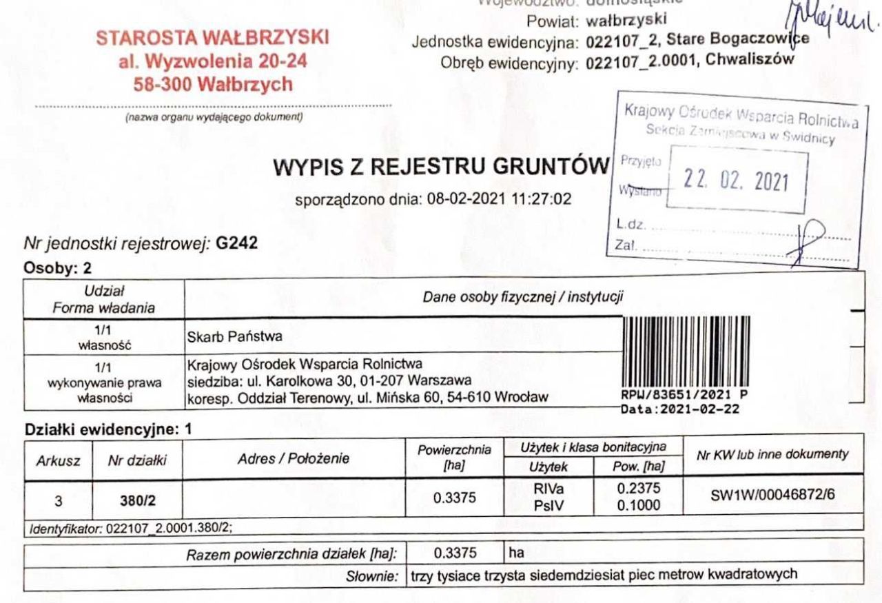 Działka budowlana Chwaliszów. Zdjęcie 2