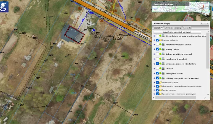 Działka rolno-budowlana Rataje Nadleśnictwo Rataje, Jesionowa