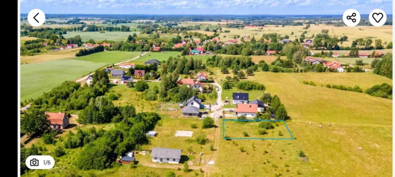 Działka budowlana Patryki. Zdjęcie 5