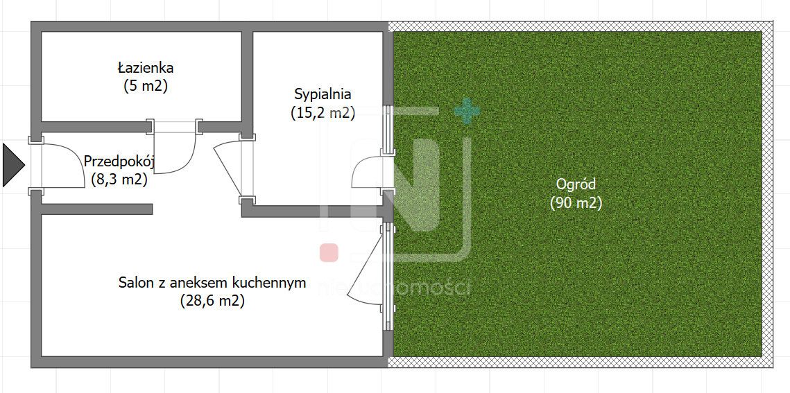 Mieszkanie 2-pokojowe Warszawa Białołęka, ul. Winorośli. Zdjęcie 10