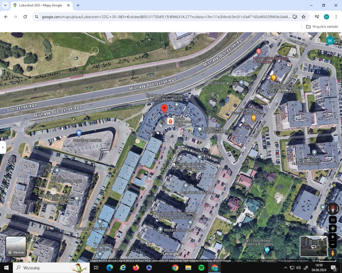 Garaż/miejsce parkingowe Kraków Dębniki, ul. Lubostroń. Zdjęcie 3