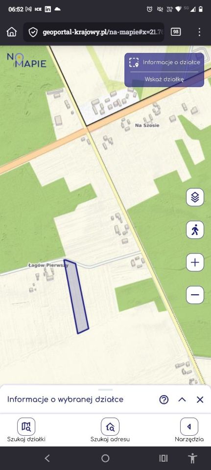 Działka rolna Łagów. Zdjęcie 4