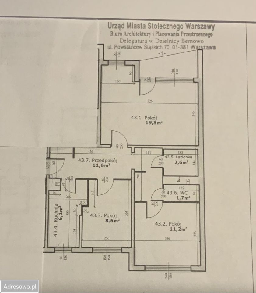 Mieszkanie 3-pokojowe Warszawa Bemowo, ul. Kazimierza Wyki. Zdjęcie 17