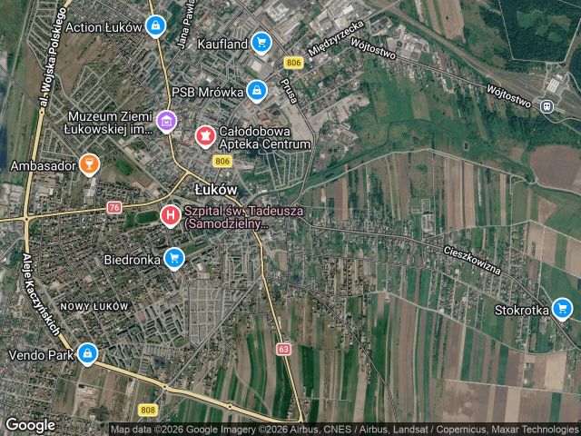 Działka rolna Łuków Cieszkowizna, ul. Cieszkowizna. Zdjęcie 1