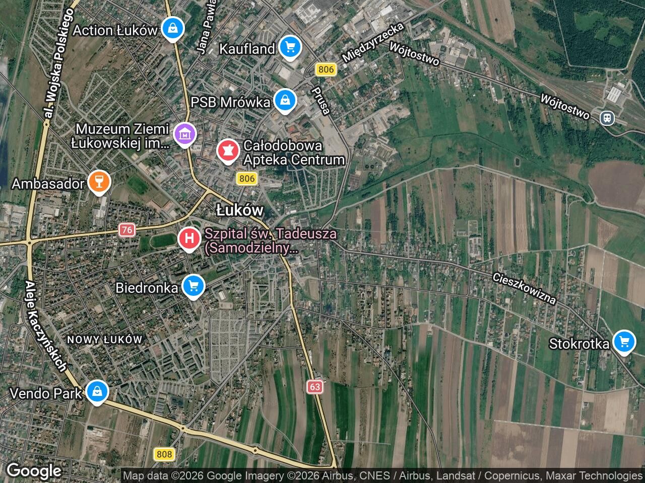 Działka rolna Łuków Cieszkowizna, ul. Cieszkowizna. Zdjęcie 1