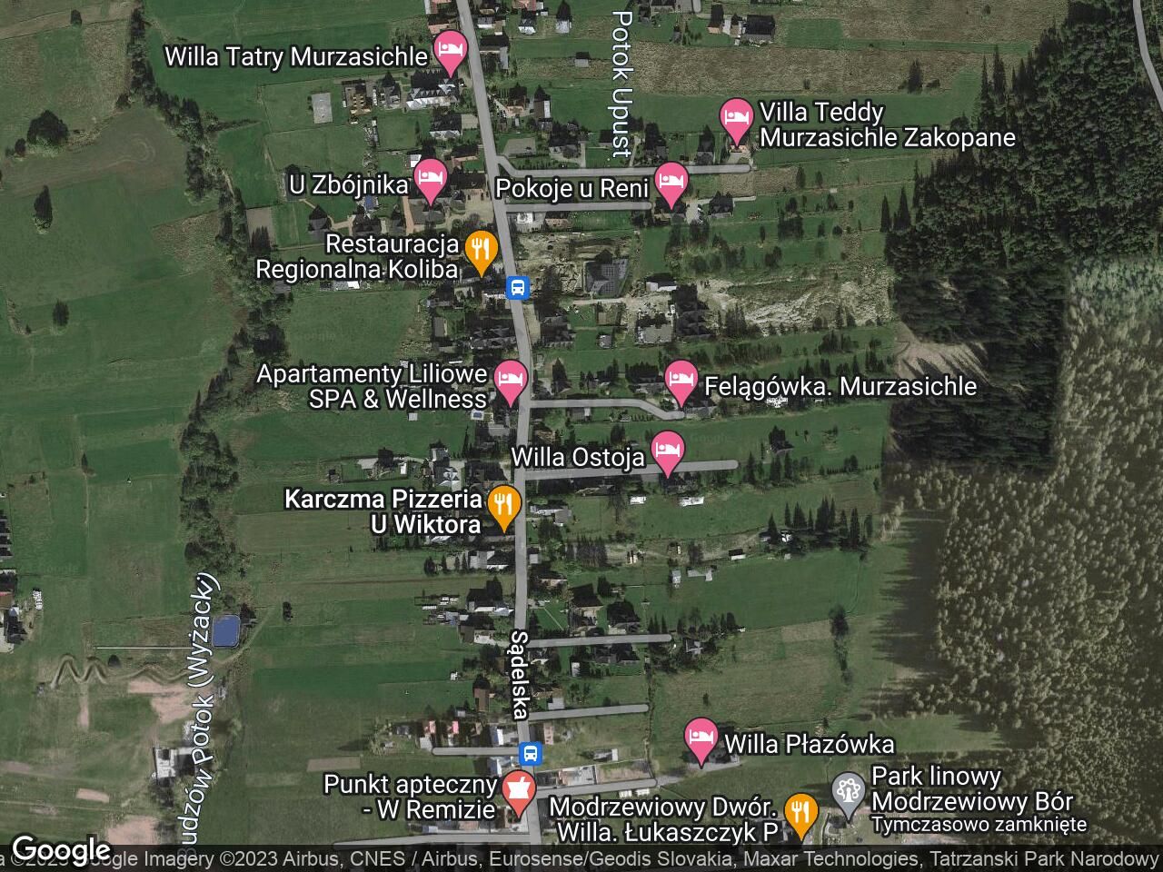 dom wolnostojący, 4 pokoje Murzasichle Zasichla, ul. Sądelska