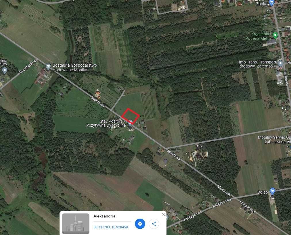 Działka budowlana Aleksandria Aleksandria Druga, ul. Mostowa. Zdjęcie 2