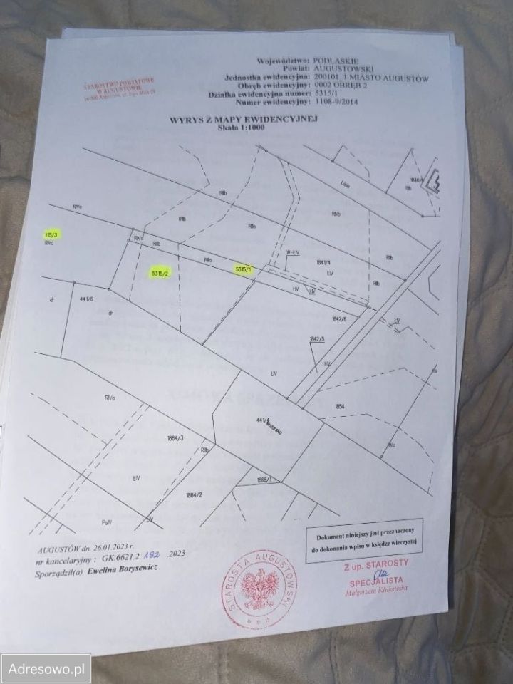 Działka budowlana Augustów, ul. Mazurska. Zdjęcie 5