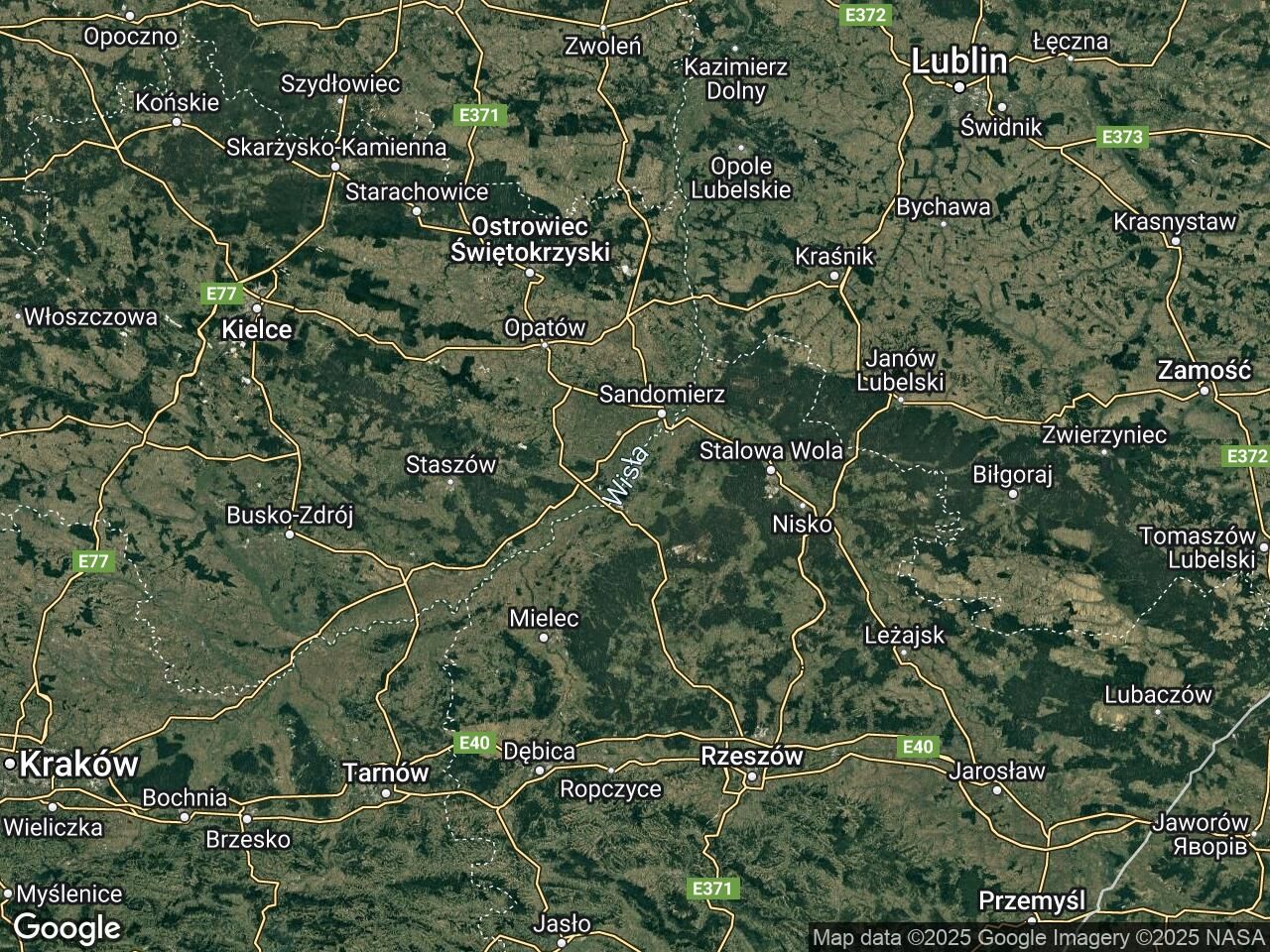 Działka inwestycyjna Tarnobrzeg Zakrzów