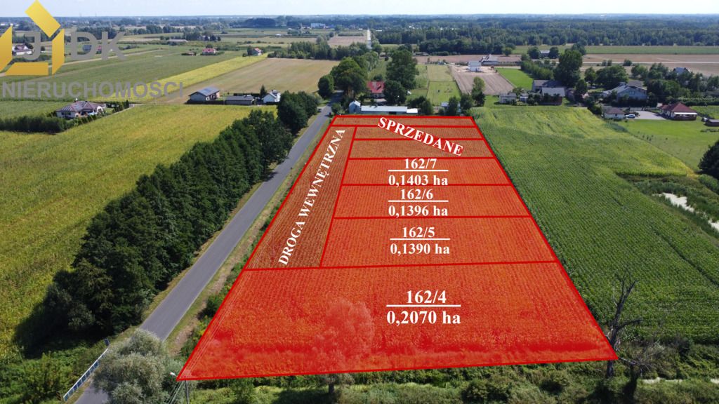 Działka budowlana Lubiejew