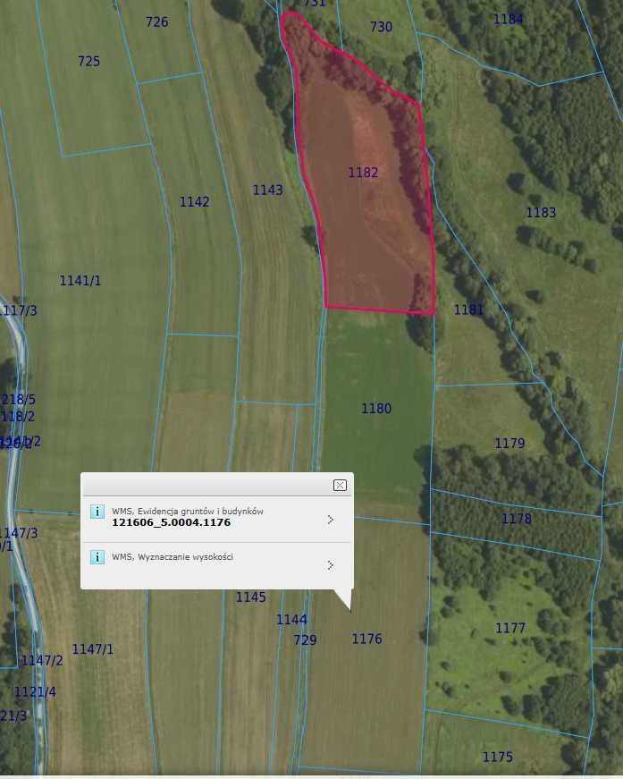 Działka rolna Lubcza. Zdjęcie 4