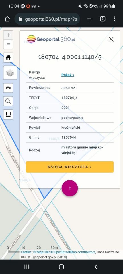 Działka budowlana Jedlicze. Zdjęcie 4