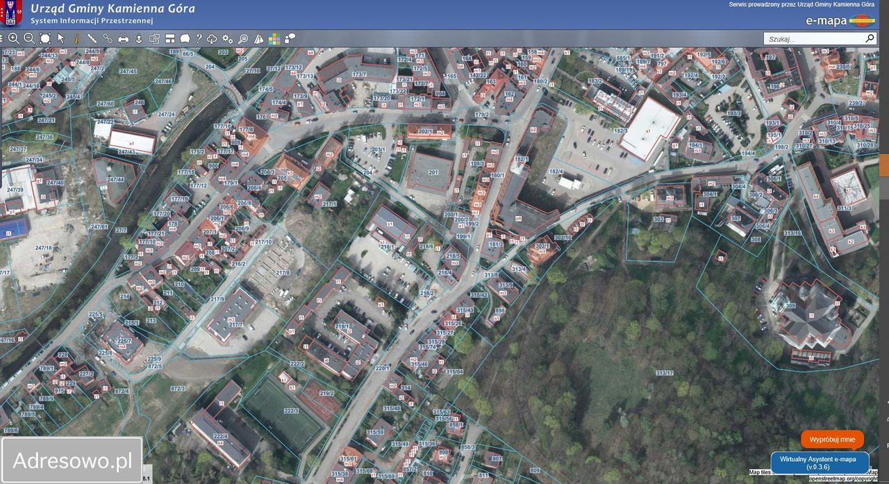 Działka budowlana Kamienna Góra Centrum. Zdjęcie 3