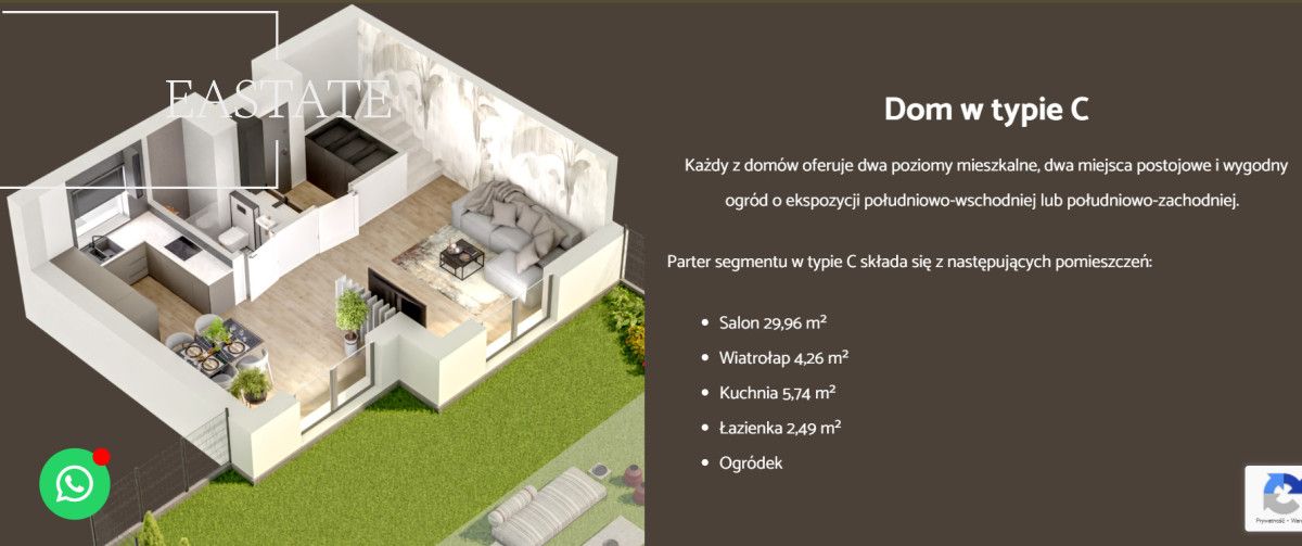 bliźniak, 3 pokoje Gdańsk Klukowo, ul. Telewizyjna. Zdjęcie 11