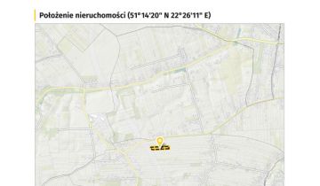 Działka inwestycyjna Konopnica