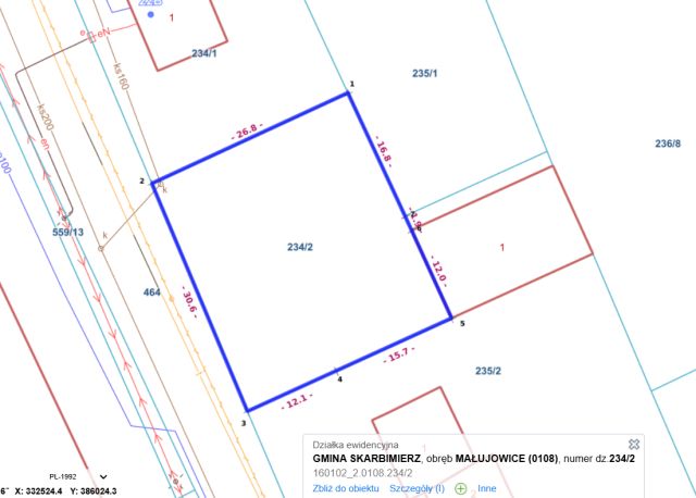 Działka budowlana Małujowice, Małujowice. Zdjęcie 1