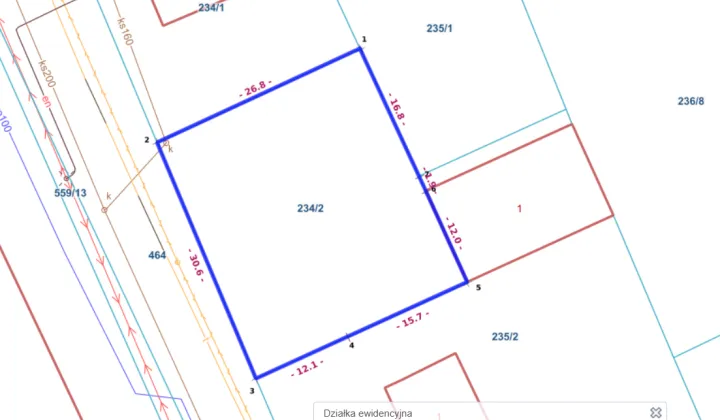 Działka budowlana Małujowice