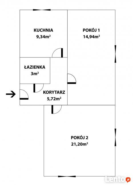 Mieszkanie 2-pokojowe Lidzbark Warmiński, ul. marsz. Józefa Piłsudskiego