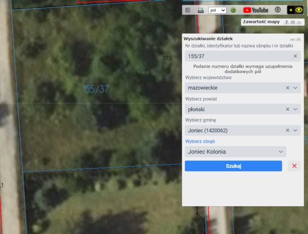 Działka rolno-budowlana Joniec-Kolonia. Zdjęcie 1