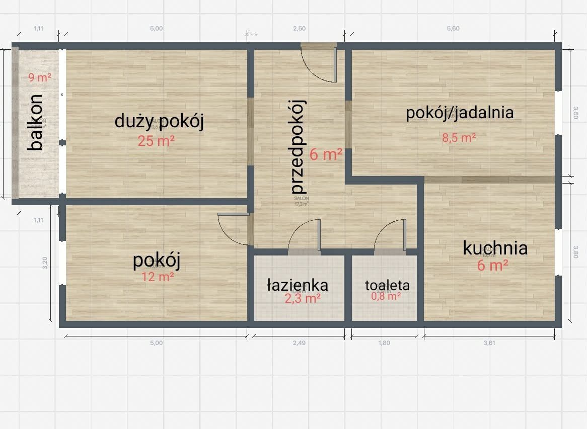 Mieszkanie 3-pokojowe Ostrów Wielkopolski, ul. Jacka Malczewskiego. Zdjęcie 6