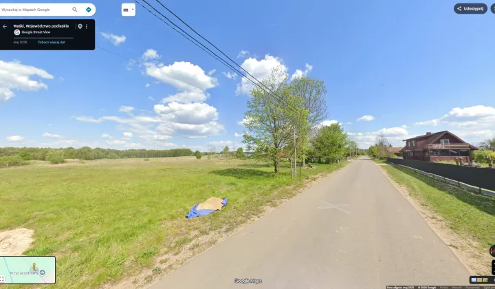 Działka budowlana Waśki