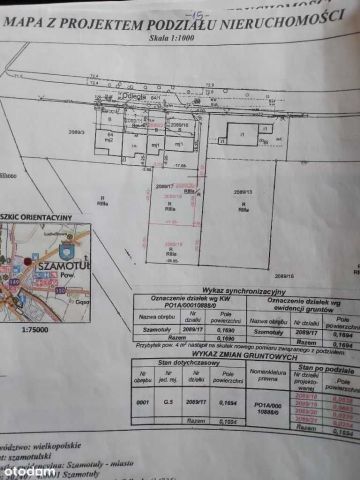 Działka budowlana Szamotuły, ul. Odległa. Zdjęcie 1