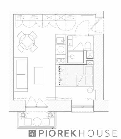 Mieszkanie 1-pokojowe Warszawa Mokotów, ul. Pytlasińskiego. Zdjęcie 13