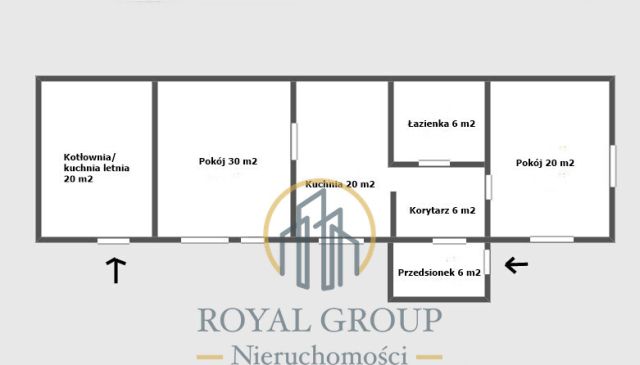 dom wolnostojący, 2 pokoje Pólko. Zdjęcie 9