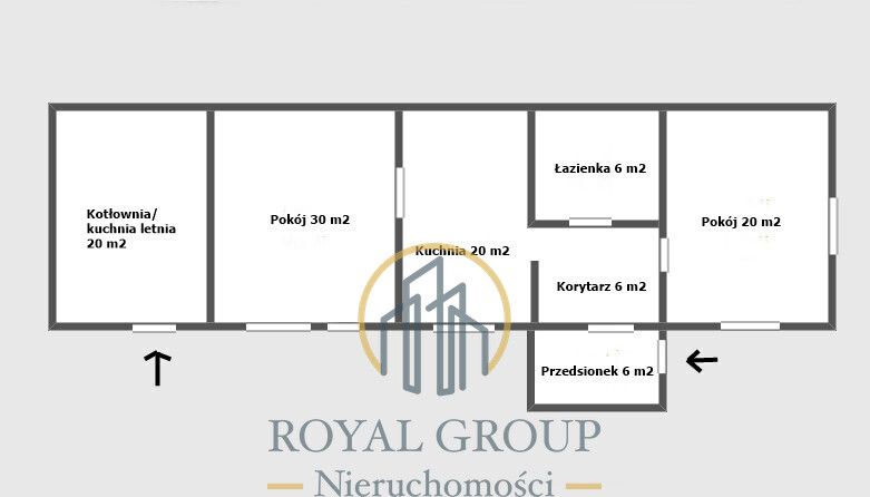 dom wolnostojący, 2 pokoje Pólko. Zdjęcie 9