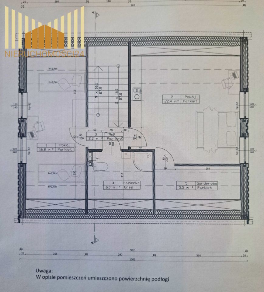 dom wolnostojący, 4 pokoje Mrozy. Zdjęcie 18