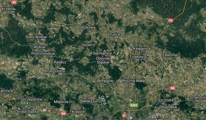 Mieszkanie 1-pokojowe Oborniki Śląskie Centrum