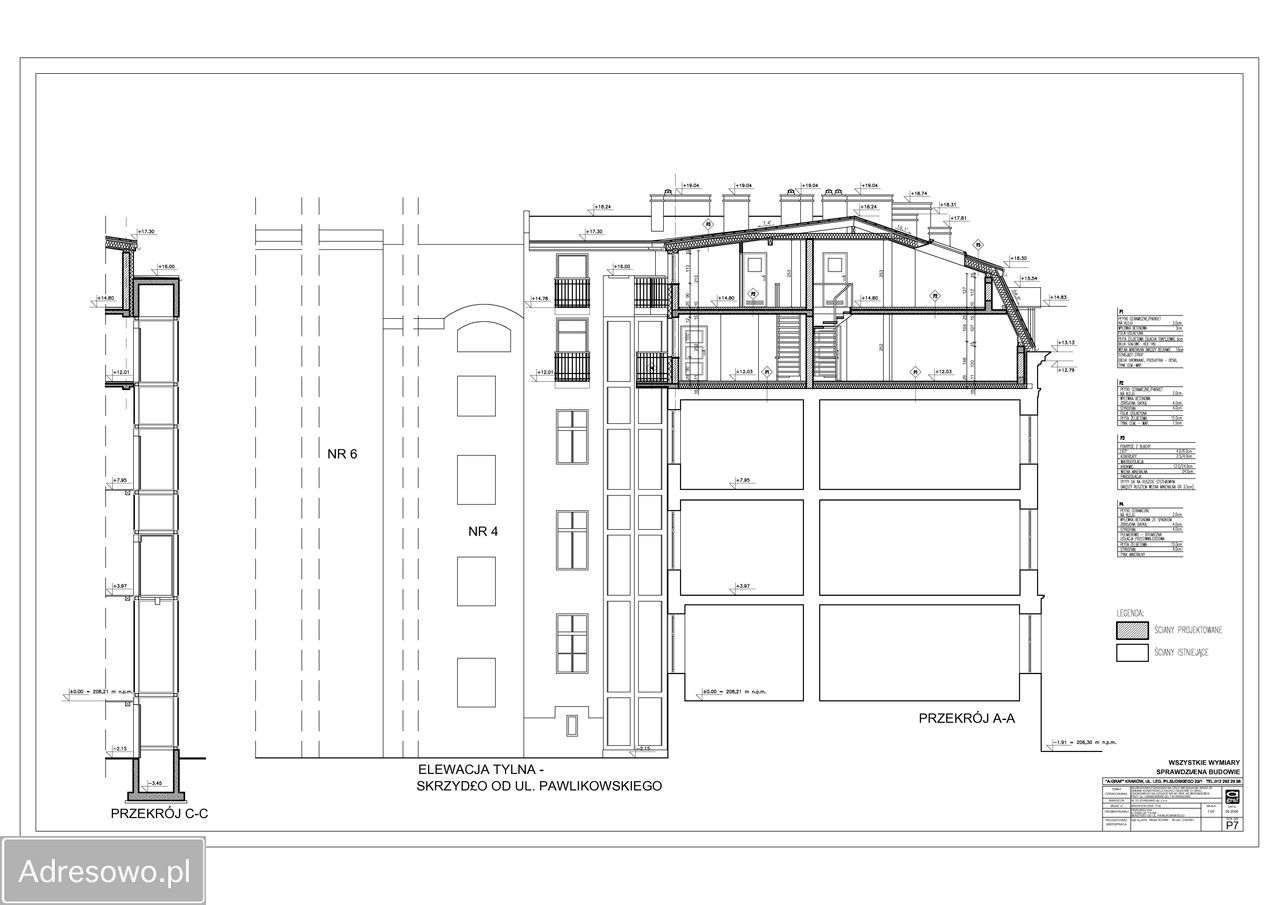 kamienica Kraków Śródmieście, ul. Ambrożego Grabowskiego. Zdjęcie 15