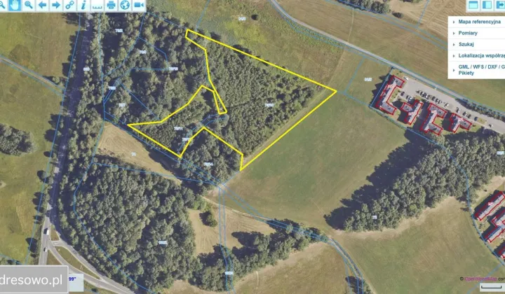 Działka rolna Łomnica