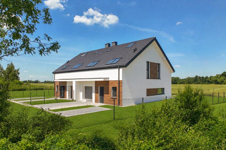 bliźniak, 5 pokoi Zębice, ul. Leśna. Zdjęcie 1
