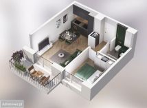 Mieszkanie 2-pokojowe Warszawa Białołęka, ul. Pawła Włodkowica. Zdjęcie 2