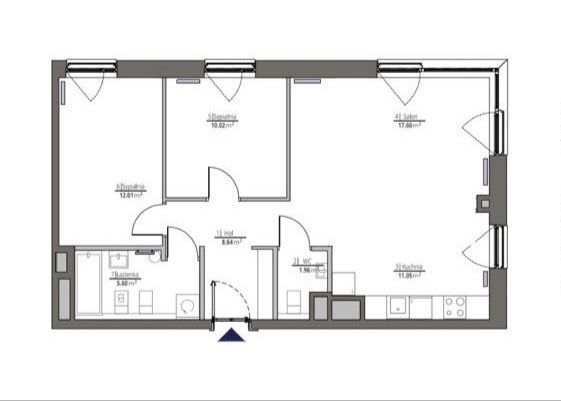 Mieszkanie 3-pokojowe Warszawa Praga-Północ, ul. Stefana Okrzei. Zdjęcie 20