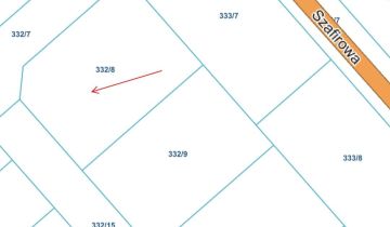 Działka budowlana Mława, ul. Szafirowa