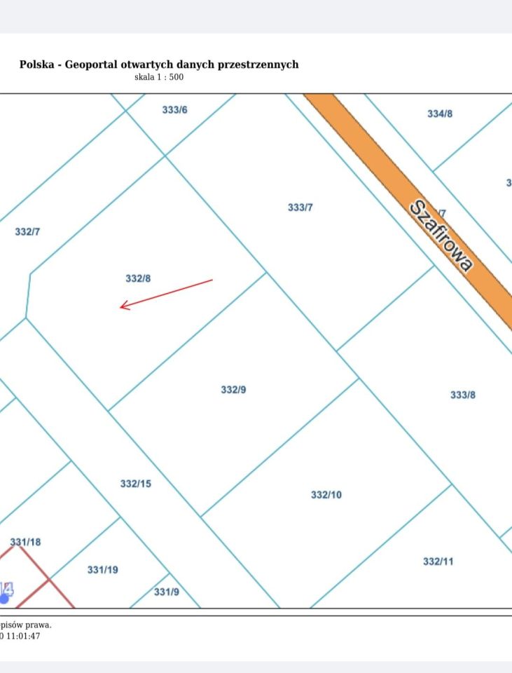 Działka budowlana Mława, ul. Szafirowa. Zdjęcie 2